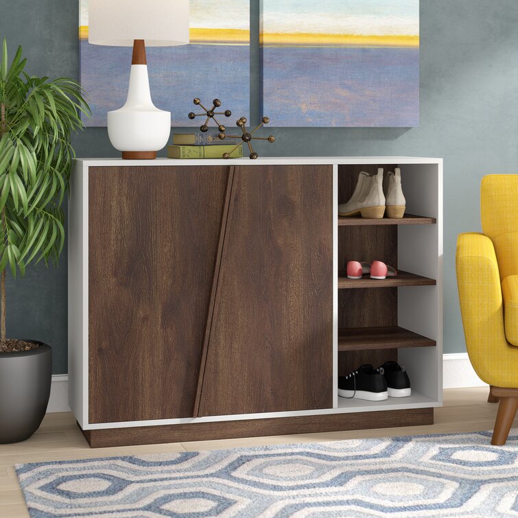 Mercury row shoe outlet cabinet